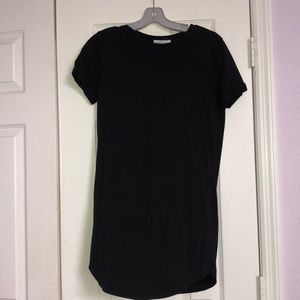 Forever 21- Black T-Shirt Dress